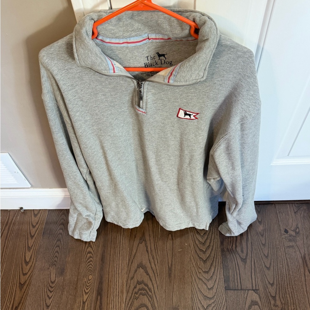 The Black Dog Men's Gray Sweatshirt large